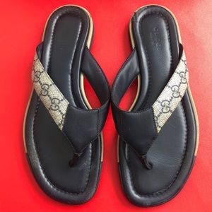 Gucci leather Flipflops